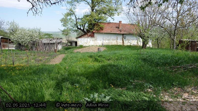 Locul din spatele casei batranesti, in care vom face pe rand: Gradina Noua, Gradina Veche, Extensia gradinii noi